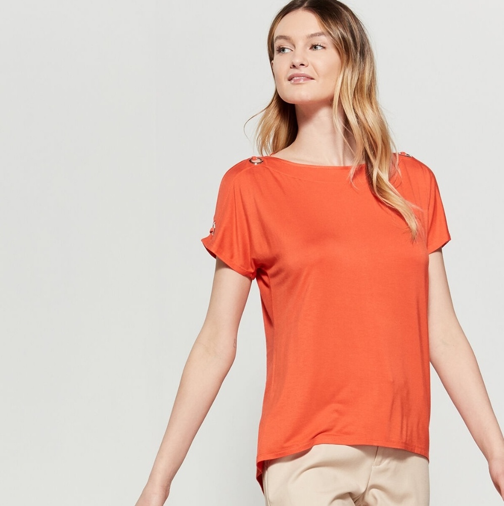 Cable & Guage Orange Top
